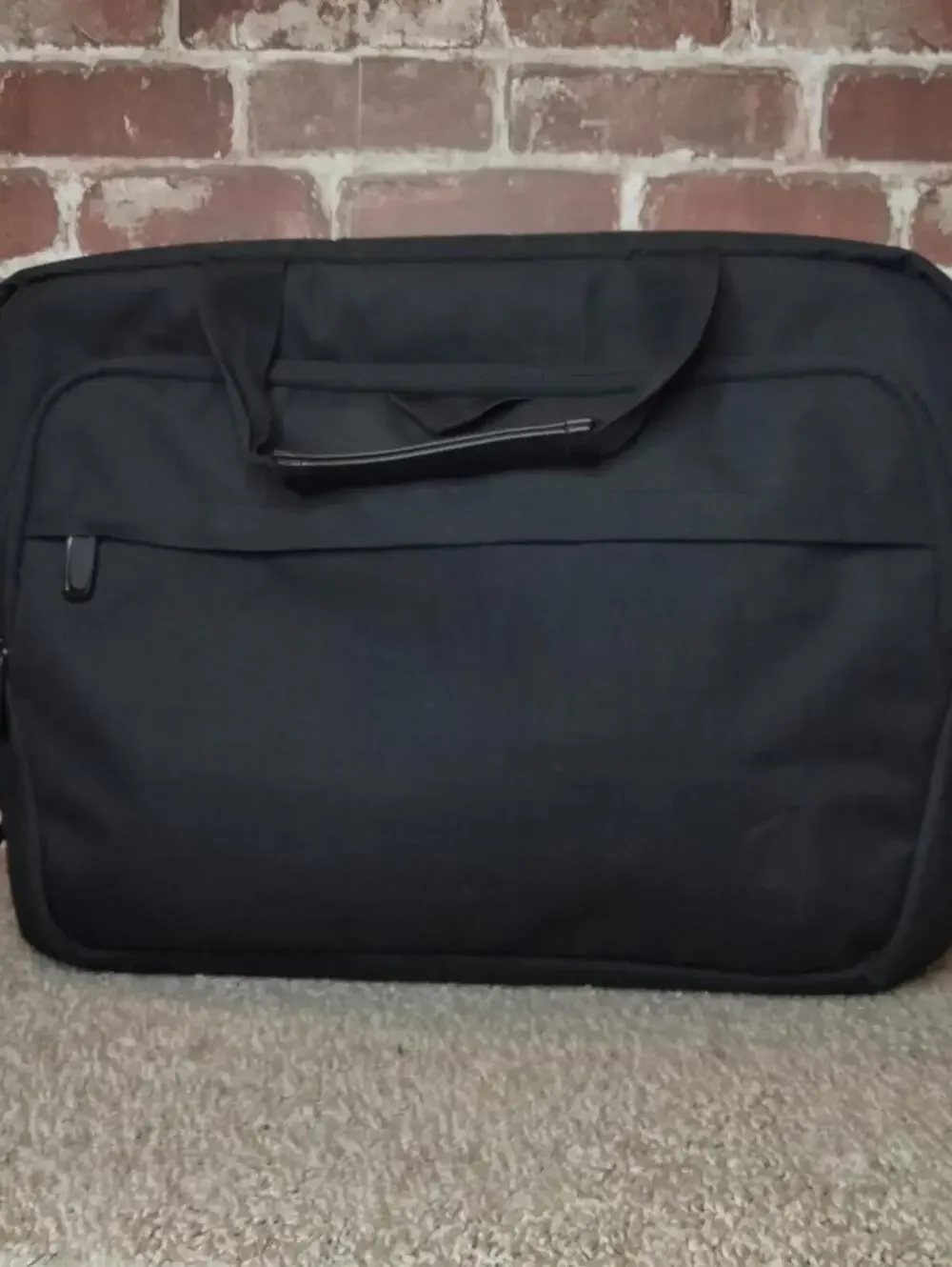 BAGSMART 17.3 Inch Expandable Laptop Briefcase Messenger Bag Black